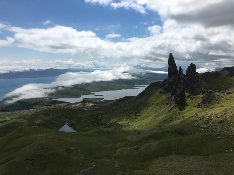 Old Man of Storr, Isle of Skye Old Man of Storr - Backpack Full of Dreams