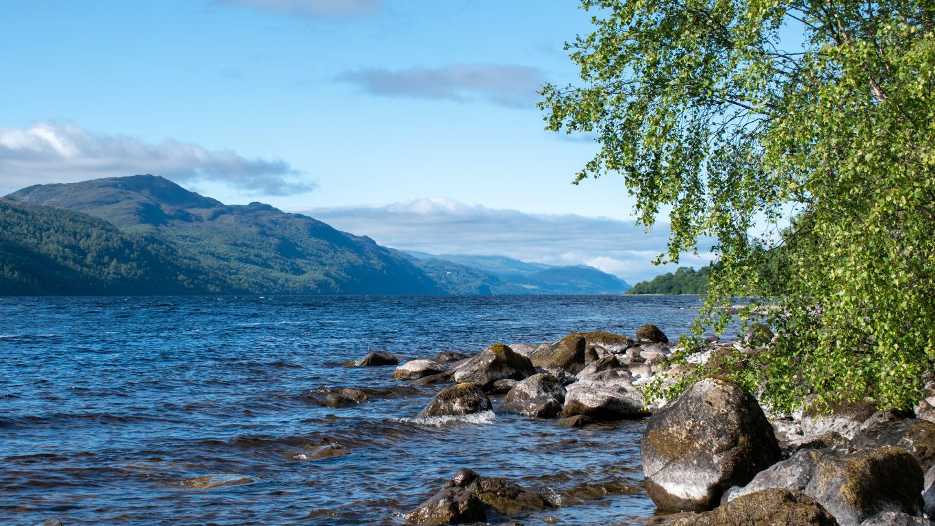 Loch Ness from Lochside Hostel